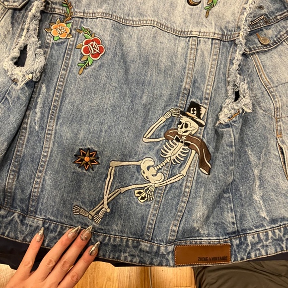 Zadig and Voltaire Denim Vest - Picture 4 of 5